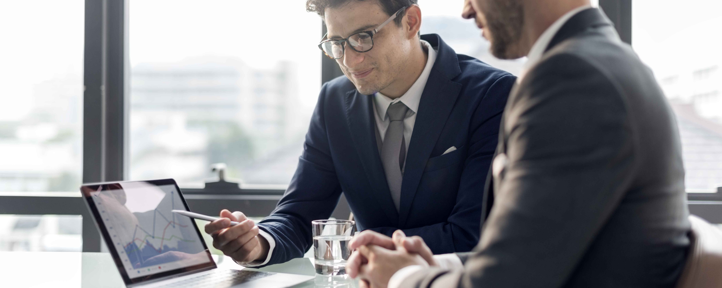 Investor reviewing long-term investment strategy